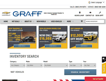 Tablet Screenshot of graffchevy.com